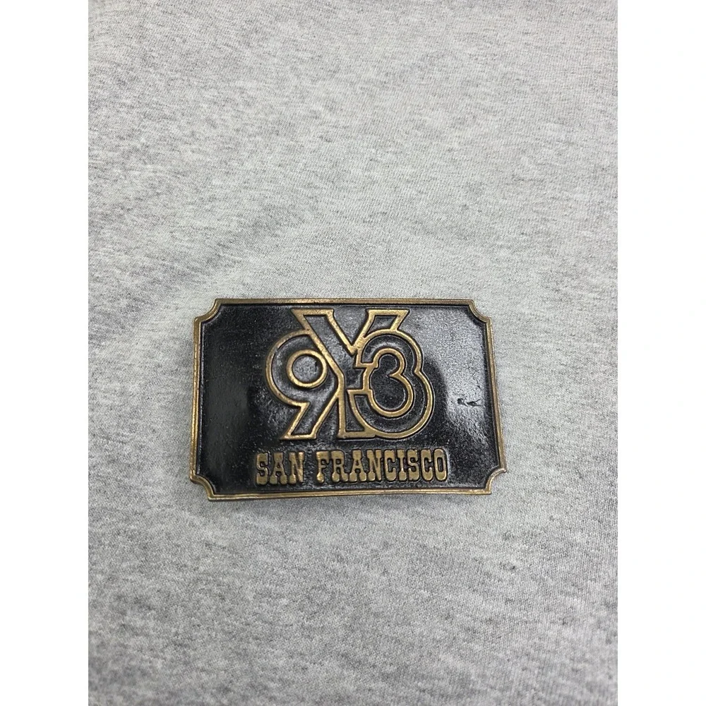 Rare Porsche Cayenne Coupe 9Y3 Solid Brass San Francisco Club Belt Buckle